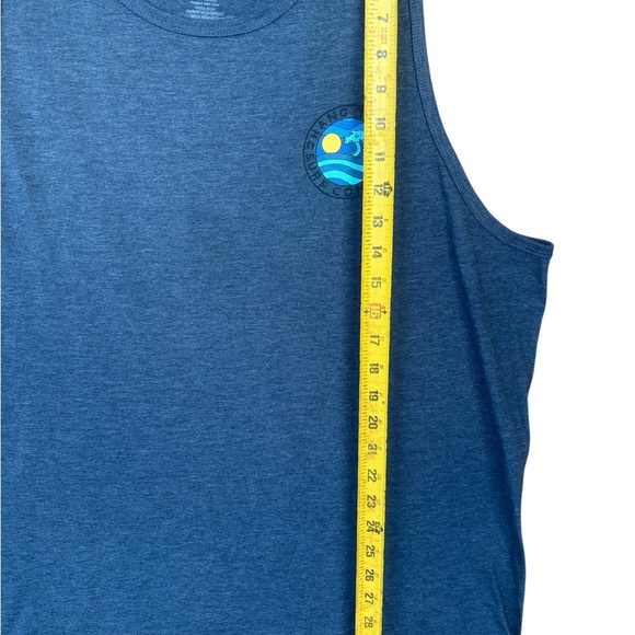 Hang Ten Heather Blue Premium Tee - Picture 4 of 5